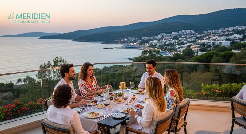 Le Meridien'de romantik akşam yemeği keyfi