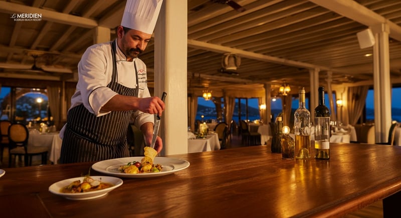Le Meridien'de romantik akşam yemeği keyfi