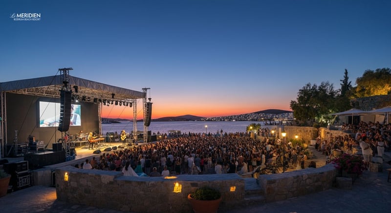 Le Meridien Bodrum'da unutulmaz konserler