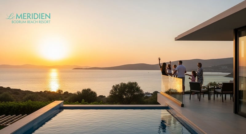 Le Meridien Bodrum tatili, deniz manzarası ve lüks konaklama