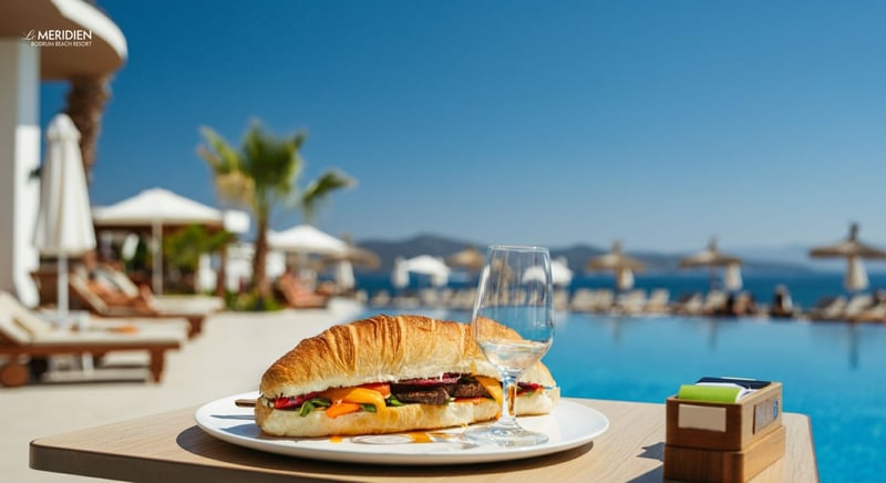 Вид на море из Le Meridien