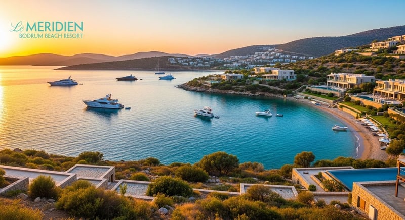Le Meridien Bodrum'da lüks yemek deneyimi