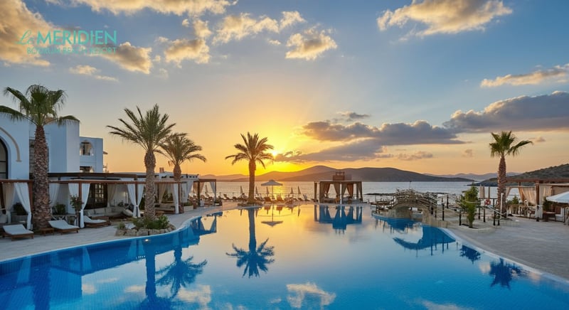 Le Meridien Bodrum lüks otel, unutulmaz anlar