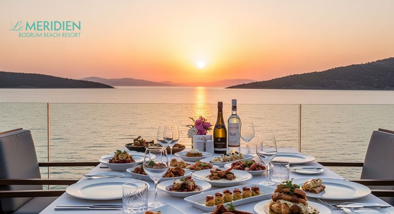 Le Meridien Bodrum'da lüks restoran kültürü