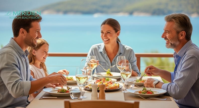 Le Meridien Bodrum'da lüks tatil ve lezzetli yemekler