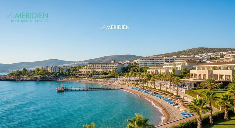 Le Meridien Bodrum lüks tatil, güzel koylar