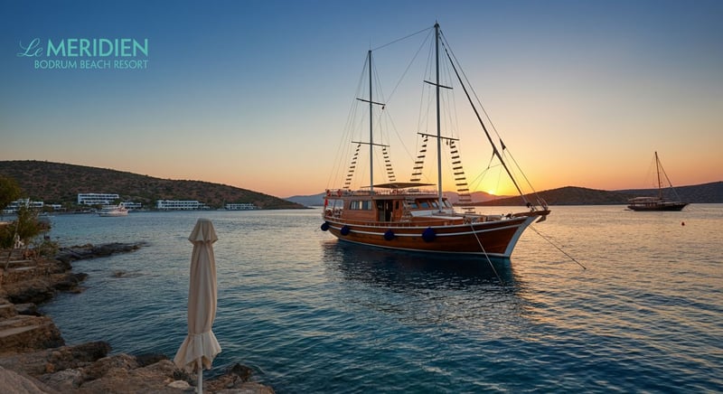 Le Meridien Bodrum'un eşsiz konumu ve imkanları