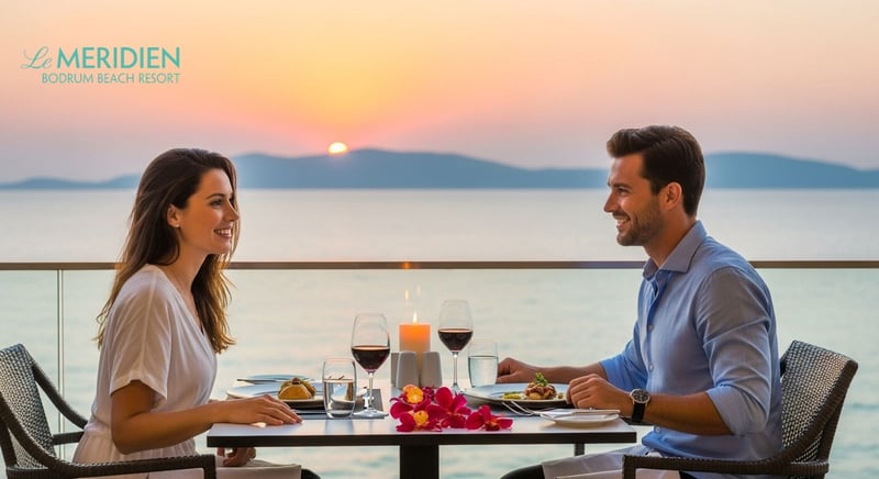 Le Meridien'de lüks akşam yemeği keyfi