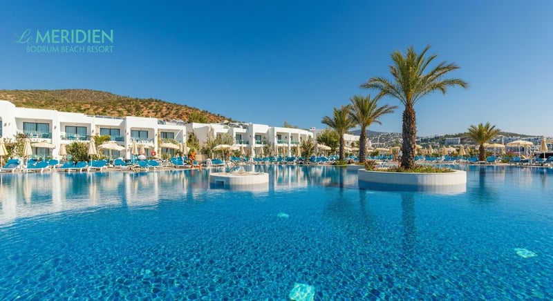 Luxury hotels in Bodrum with sea view serenity