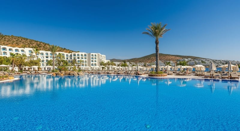 Luxury hotels in Bodrum with stunning sea views