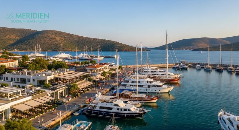 Luxury all-inclusive Bodrum resort with stunning sea view