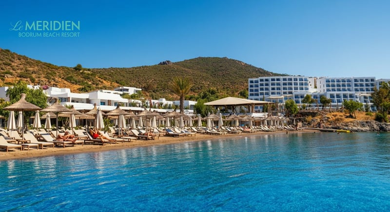 Luxury Bodrum hotel with private beach access