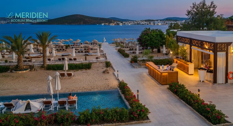Luxury Bodrum hotels with private beach access