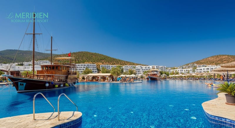 Luxury Bodrum resort with private beach