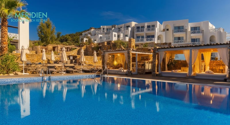 Luxury hotels in Bodrum with stunning sea views