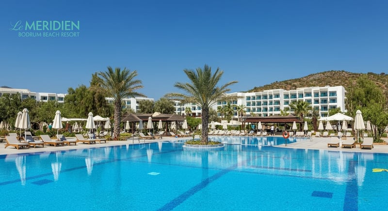 Luxury all-inclusive resort in Bodrum with stunning sea views