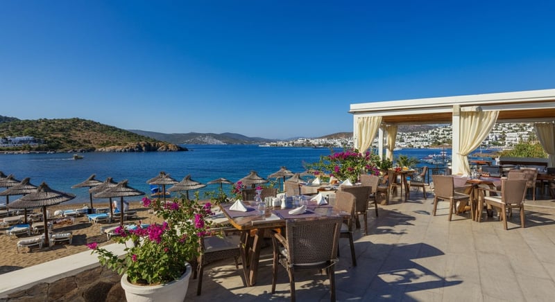 Luxury resorts in Bodrum, opulent experience