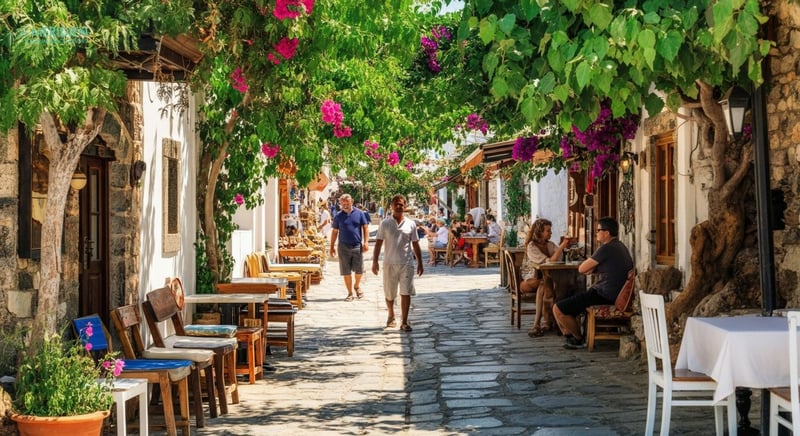 Luxury all-inclusive resort in Bodrum with stunning views