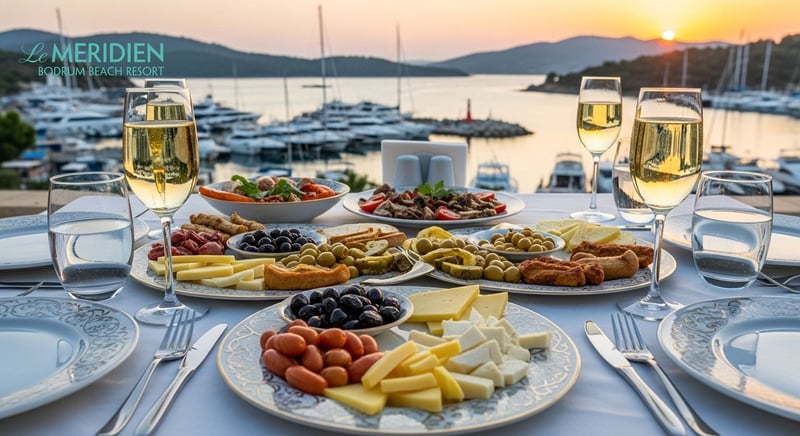 Luxury all-inclusive resort in Bodrum with stunning sea view
