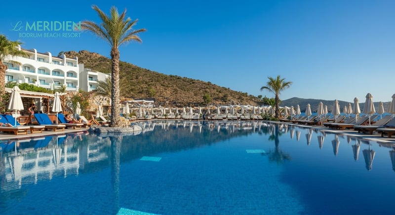 Luxury Bodrum resort with stunning sea view