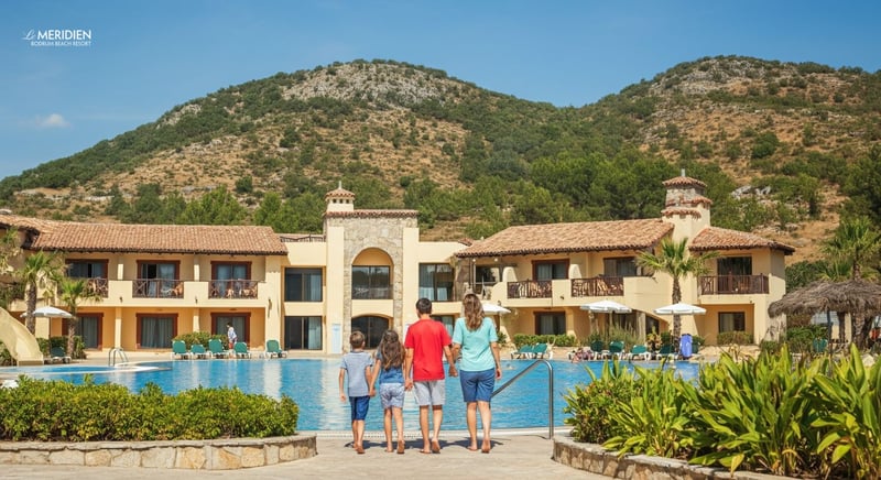 Family-friendly lodging options illustration