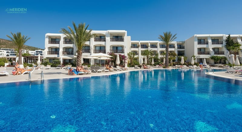 Le Meridien Bodrum luxury hotel exterior view
