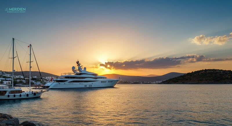 Scenic view of Bodrum, the jewel of the Turkish Riviera