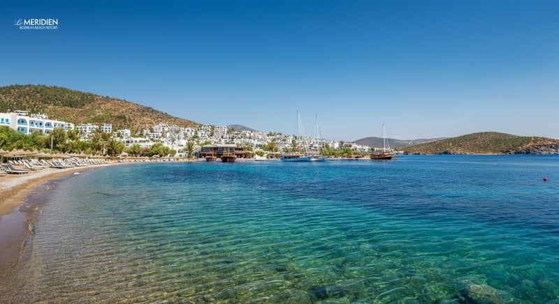 Luxury resort in Bodrum with stunning sea view