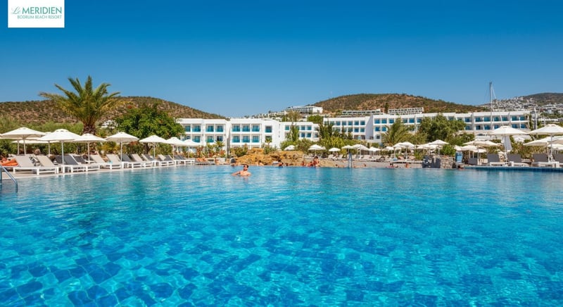 Bodrum hotel with stunning sea views