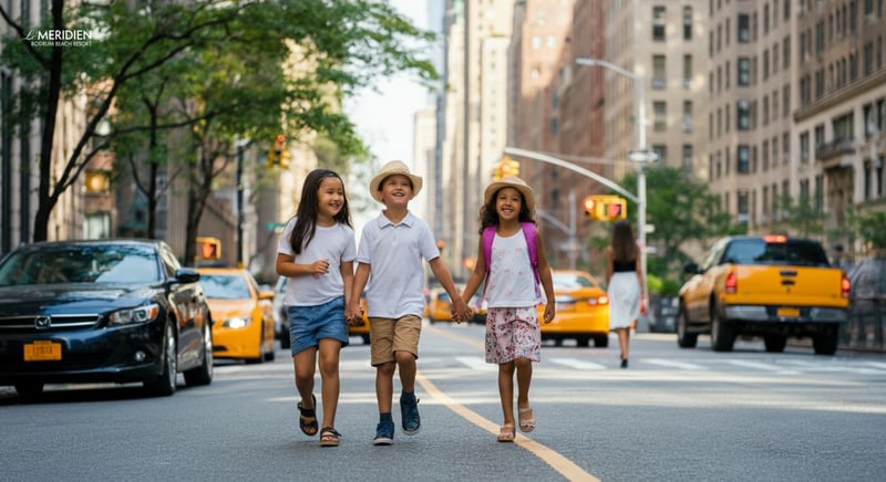 Family-friendly hotel room with kids' amenities