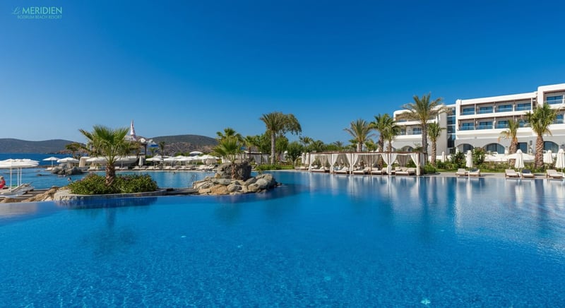 Le Meridien Bodrum luxury hotel exterior view