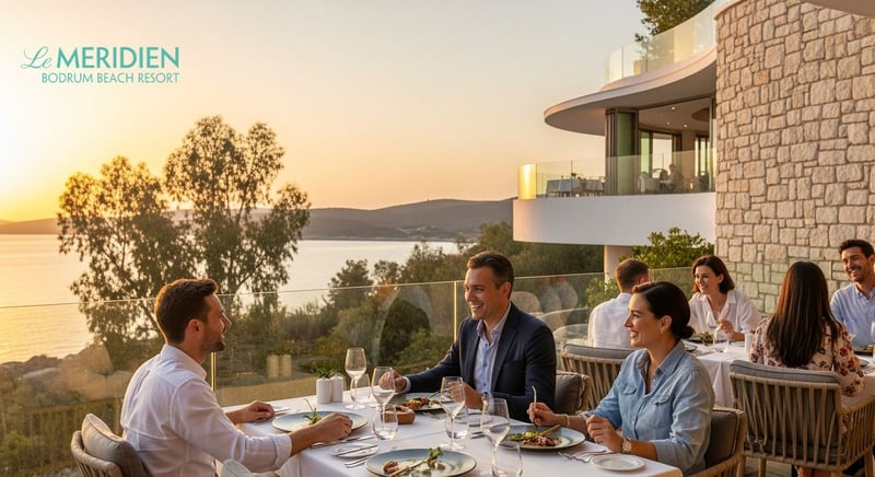 Yalıkavak'ta Le Meridien otelinde lüks ve lezzet