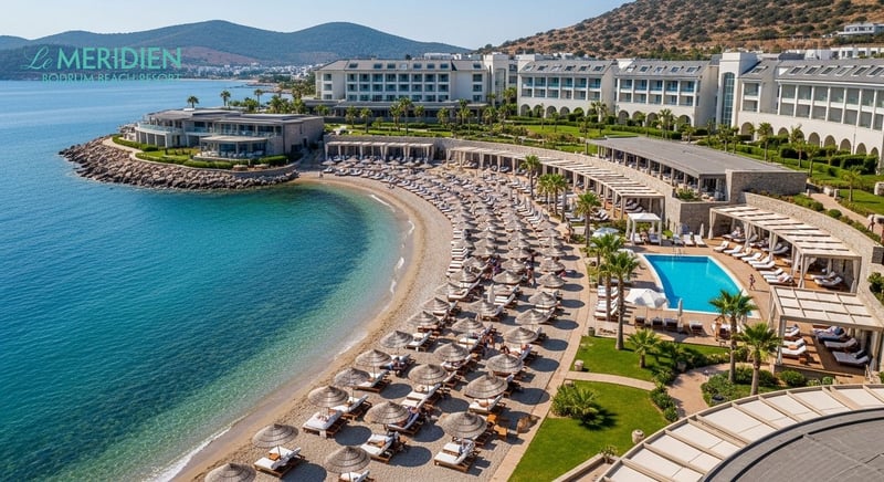 Bodrum'un lüks restoran rotası, Yalıkavak'tan Türkbükü'ne Le Meridien ile
