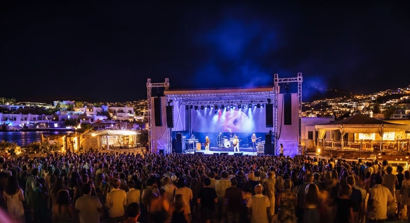 Bodrum konserleri, yıldızlar altında müzik keyfi