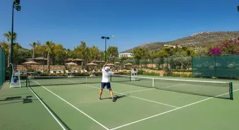 Tennis Courts: Experience Luxury and Sport at Bodrum's Premier Resort