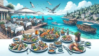 Морепродукты в Бодруме Блю: Откройте для себя лучшие вкусы