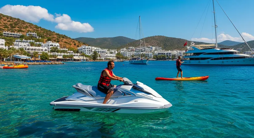 Bodrum water sports activities