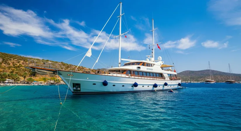 Luxury yacht options in Bodrum