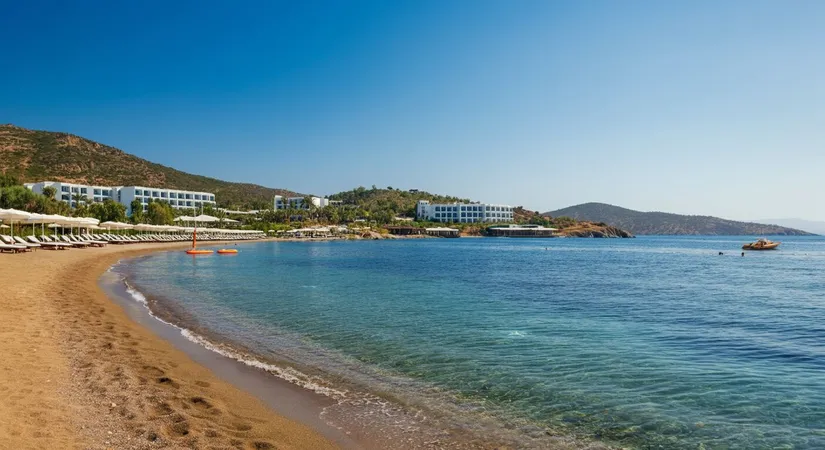 Luxury private beach hotels in Bodrum