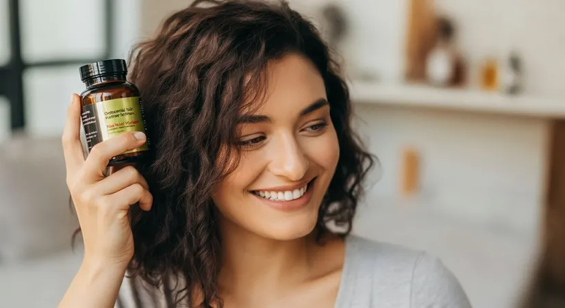 Choosing vitamins for hair strengthening