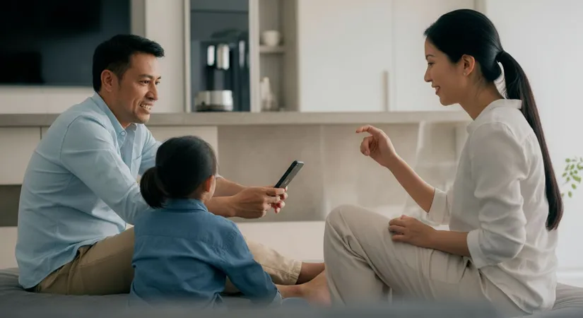 Smart home privacy protection illustration