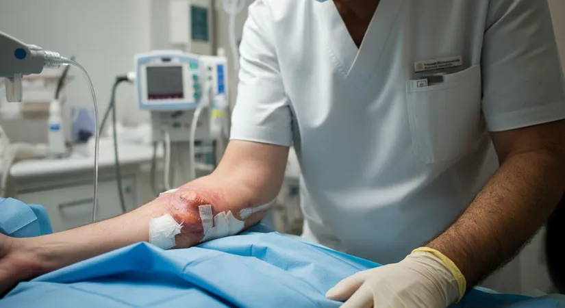 Home treatment for thermal burns