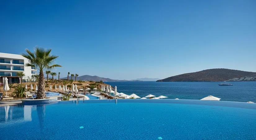 Hotel Cape Bodrum sea view rooms