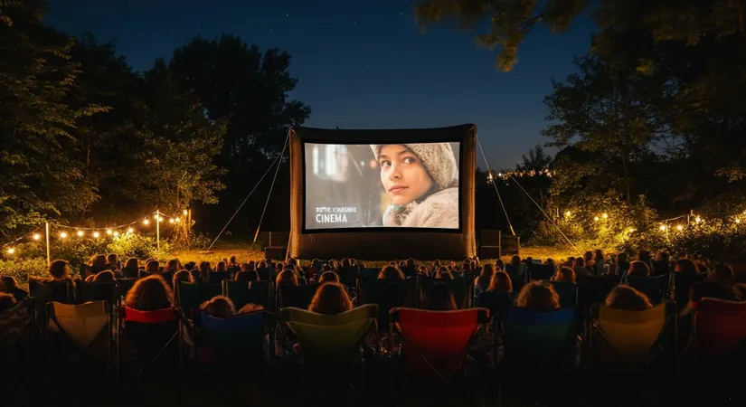 Best films for open-air cinema