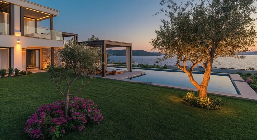 Bodrum'da Özel Peyzaj Tasarımı
