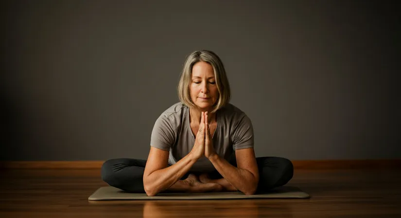 Spiritual healing: meditation and yoga tools