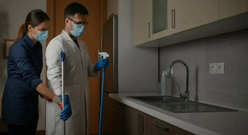 Disinfecting surfaces for health safety