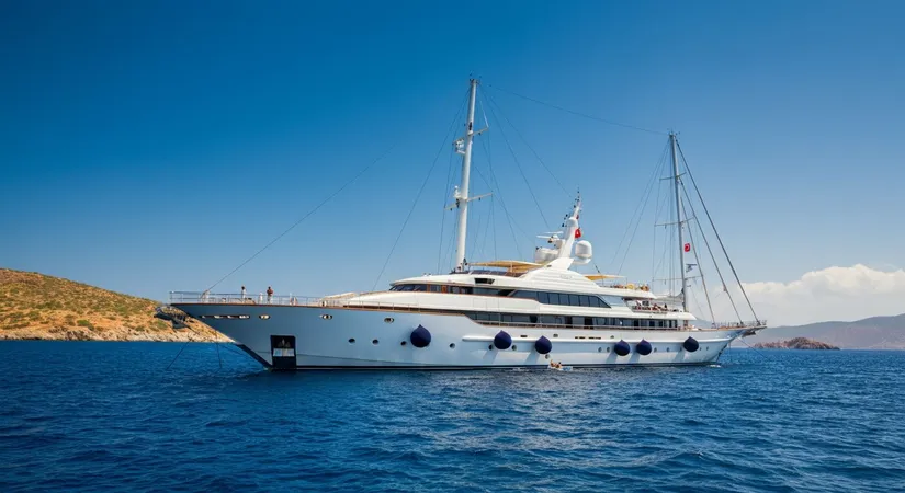 Luxury yacht rental in Bodrum