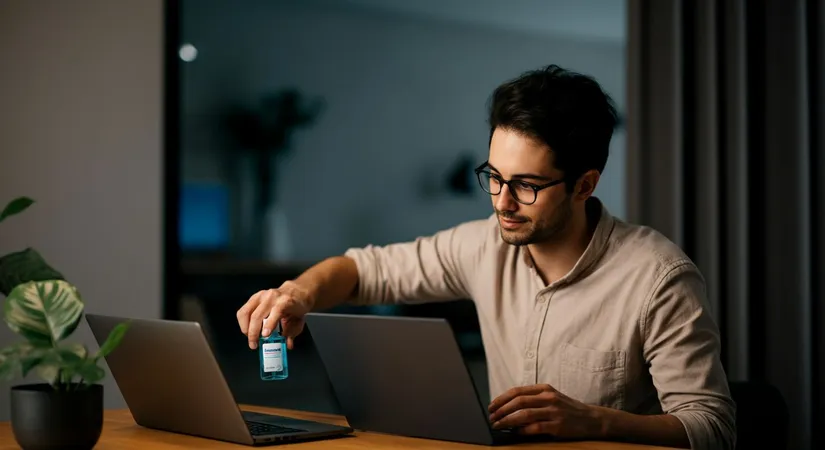 Lens solution for sensitive eyes