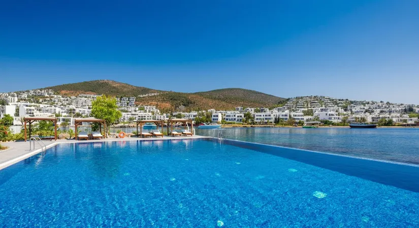 Seaside view of homes for sale